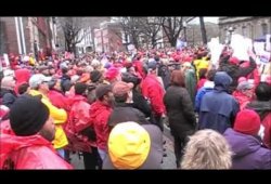 2.25.11 Labor Rally in Trenton, NJ